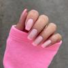 Long Square French Press on Nails Fake Nails Full Cover Creme Nude Acrylic False Nails for Women and Girls 96PCS view 4