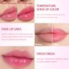 evpct 3Pcs Aloe Vera Avocado Peach Tinted Lip Balms Tint Stain Lipstick for Women PH Color Changing Lipstick Balm Stain Gift Set Queen Girls Korean Mood Long Lasting Color Change Light Pink Lipstick view 3