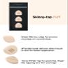 JUNG SAEM MOOL Skinny Tap Puff 3pcs, Mini Precision Puff for Concealer and Touch-Up, Ultra-Slim Fitting Makeup Sponge for Seamless Coverage Around Nose Eyes Lips, Travel-Friendly Korean Beauty Tool view 2