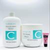 Maxy Look Hair Recipe Feed Your Hair Collagen Protecting Shampoo & Mask for Colored & Chemically Treated Hair 1000 ml /33.8 fl oz - Free Starry Lip Gloss 10ml view 1