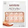 Kiss Salon Acrylic French 28 Count Real Short Length Nude (Pack of 6) view 1