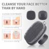 Face Scrubber Face Scrubber for Men Facial Cleansing Brush Silicone Face Wash Brush Manual Waterproof Cleansing Skin Care Face Brushes for and Exfoliating (Gray) view 2