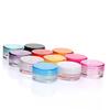 Cabilock 55pcs Round Cream Jars Assorted Plastic Cosmetic Dispenser Containers for Lotion Eye Cream Travel Storage Refillable and Packaging view 3