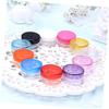 Cabilock 55pcs Round Cream Jars Assorted Plastic Cosmetic Dispenser Containers for Lotion Eye Cream Travel Storage Refillable and Packaging view 4