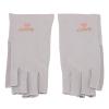 DOACT Manicure Gloves, Fingerless Fiber Cotton Gloves for Gel Nail Lamp - Stretchy Breathable Hand Protection for Home Use view 4
