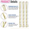 2.76'' Large Bobby Pins Blonde, AITRAI 240PCS Jumbo Hair Bobby Pins Big Gold Long Hair Pins for Women Thick Hair with Box view 3