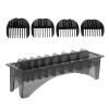 10 Grid Clipper Guard Holder, Universal Plastic Comb Storage Box Organizer, with Rectangle Combs Guides Tools Container view 1