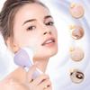Bella Ciao 6-Piece Facial Cleansing and Exfoliating Set with Soft Facial Brush, Rolling Massager Head, Latex Sponge, Makeup Sponge, and Callus-Remover Disc, Batteries Not Included, Lavender view 4