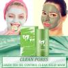 LZYLLS 2 Pcs Green Tea Face Mask Stick,Deep Clean Purifying Clay Green Tea Masks Stick,Blackhead Remover,Moisturizing & Improve Skin Tone Oil Control Mask Sticks,Reduce Blackheads for All Skin Types view 2