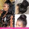 360 Lace Frontal Wigs Body Wave 360 Lace Wig Human Hair HD Invisible Transparent Lace Front Human Hair Wig Pre Plucked HD Lace Frontal Wig Brazilian Hair Glueless Wigs For Black Women 20 Inch view 3