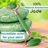 Green Jade Roller For Face Beauty view 4
