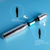 Vibely 2 in 1 Mascara - 5x Longer, Waterproof, 4D Silk Fiber, Dual Brushes for Natural Lengthening and Thickening Eyelashes, Black, No Clumping (1pc) view 2