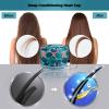VICARKO Hair Steamer for Deep Conditioning, 10-Level Heats Up Quickly, 118 Power Cord, Heating Cap Hot Oil Treatment Heat, Electric Thermal Heated Steam Natural Black Hair, Hawaii Blue view 2