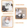 FRCOLOR 10pcs 50ML Airless Pump Bottles Refillable Travel Lotion Bottles Vacuum Press Cream Jar Foundation Cosmetic Container Lotion Dispenser for Makeup Cream view 4