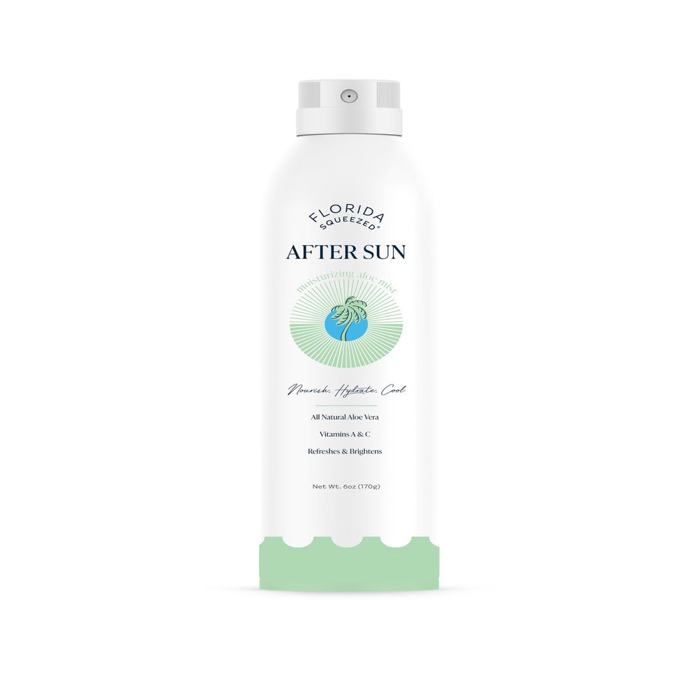 Florida Squeezed After Sun Aloe Mist | 6 oz | Revitalize, Nourish, Hydrate and Cool