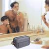 Toiletry Travel Bag for Men Waterproof Travel Toiletry Organizer Bag with Handle Men's Dopp Kit Shaving Bag Large Capacity Storage Bags for Toiletries Accessories and Travel Essentials (Grey) view 3