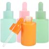 FRCOLOR 4pcs Light Dropper Bottles for Essential Oils and Reusable Sub Bottles for Travel and Liquid Dispensing view 1