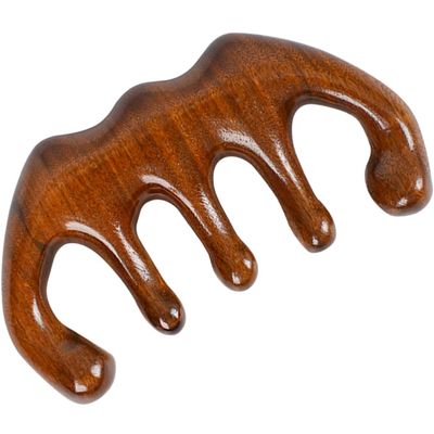 FRCOLOR Scalp Massage Comb by Wooden Head Massage Tool Sturdy No Static for Ages