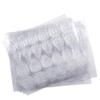 EBANKU 50Sheets Nail Adhesive Tabs with Nail Art Holder Display Stand Set, 50Pcs Acrylic Nails Holder Stand with 10M Double Sided Tape Adhesive Tabs for Press on Nail Sticky view 2