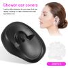 KALLORY 206pcs Hair Dye Ear Cover, Silicone Ear Protectors Disposable Shower Earmuffs Hairdressing Ear Caps for Women Men view 3