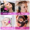 KALLORY 206pcs Hair Dye Ear Cover, Silicone Ear Protectors Disposable Shower Earmuffs Hairdressing Ear Caps for Women Men view 4