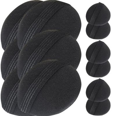 LALAFINA 12pcs Bump It Volume Hair Base Pads Fluffy Padding Inserts Sponge Pads Hair Styling Tool for Women Girls Bum Maker