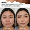 HIDE PREMIUM Liquid Foundation, Multi-Use Waterproof Foundation, Medium/Full Coverage Foundation, Shades for All Skin Types (See Shade Finder), Warm Sand, 1 fl oz view 4