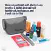 Sea to Summit Small Hanging Toiletry Bag, Extra Compact Travel Organizer for Minimalist Adventures, Atoll Blue view 4