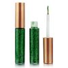 DekRion Glitter-Eyeliner,Green Giltter-Eyeliner, Long-lasting Waterproof Eye-Glitter Makeup, Silver, Gold, Purple Green High-pigmented Colorful Eye Liner Liquid view 1