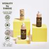 Thrive Natural Care Revive Eye Balm Stick - Under Eye Brightener - Reduces Puffy Eye Bags - Vegan, Made in USA, 0.5 Oz view 3