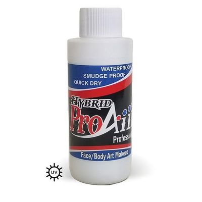 ProAiir Face and Body Painting Makeup - 2oz (60ml) Flo White