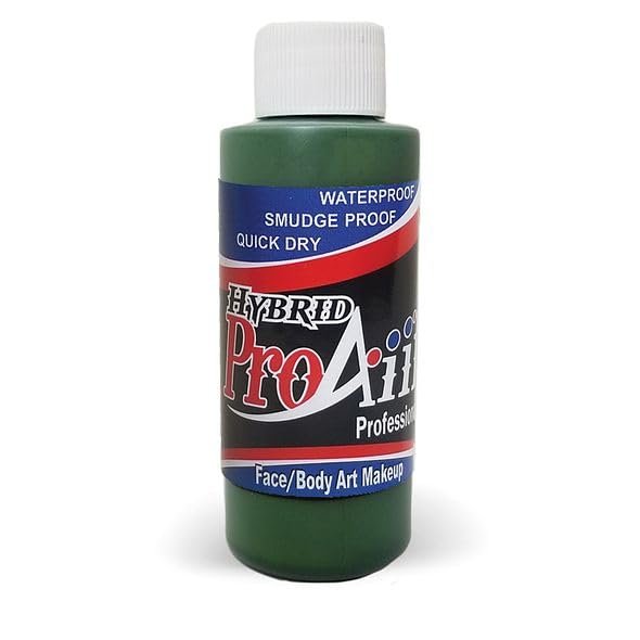 ProAiir Face and Body Painting Makeup - 2oz (60ml) Forest Green