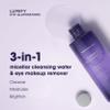LUMIFY Eye Illuminations Cleansing Water & Eye Makeup Remover, 3-in-1 Micellar Water Contains Hyaluronic Acid, Vitamin C & Niacinamide, Hypoallergenic, Removes Waterproof Makeup, 5.4 Oz (160 mL) view 4
