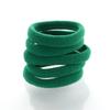 My Lello Large Thick Premium Elastic Ponytail Holder Seamless Hair Bands Emerald Green 100pcs view 1