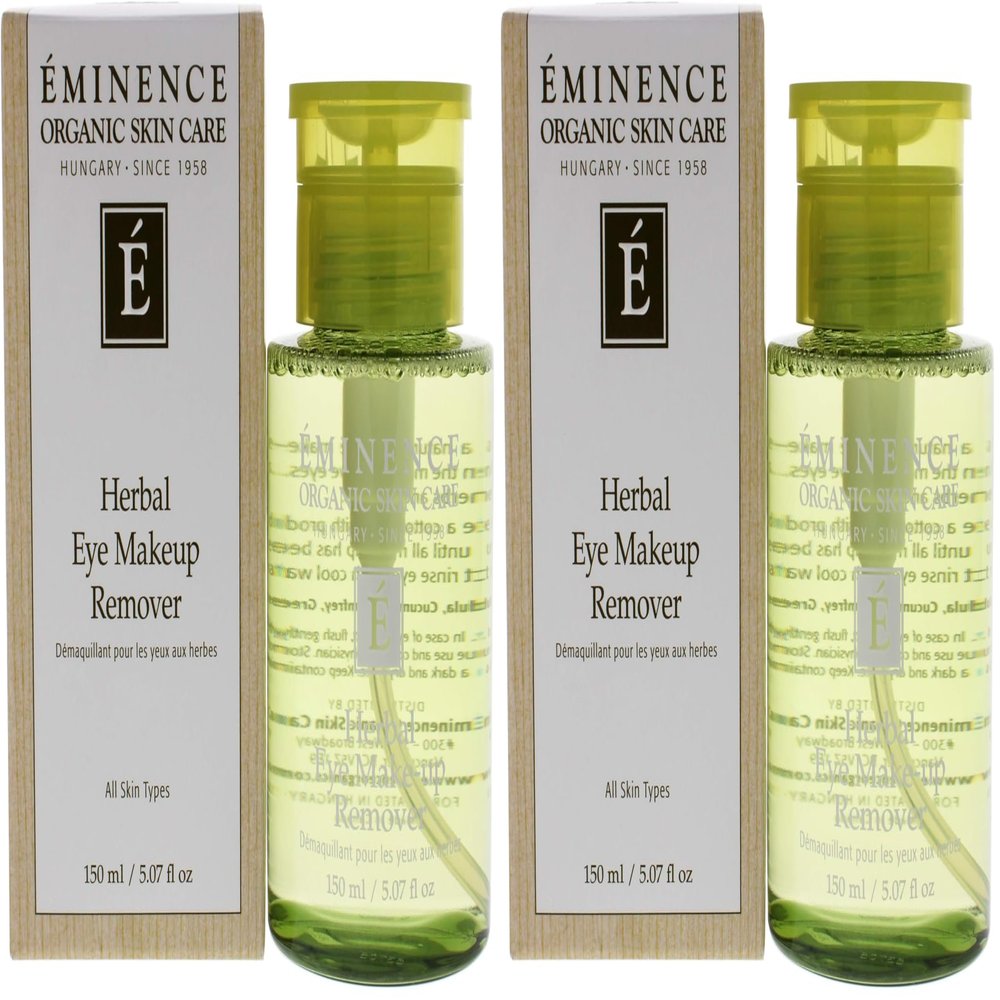 Eminence Herbal Eye Make Up Remover, 5.07 Ounce (Pack of 2)