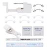 Beautidots 18PCS Body Piercing Kit for Ear/Nose/Lip/Eyebrow/Belly Button/Nipple Stainless Steel Piercing Needles Tools Safety Painless Disposable Self Piercing Gun view 1