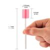 Oral Care Swabs Disposable Pink 50 Counts view 2