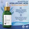 Organic Hyaluronic Acid Serum for Face  30ml Hydrating Serum  Hyaluronic Acid Serums for Deep Moisture, Plumping & Anti-Aging view 4