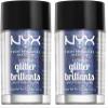NYX PROFESSIONAL MAKEUP Face & Body Glitter, Violet (Pack of 2) view 1