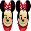Lip Smacker Disney Minnie Mouse Emoji Lip Balm, Strawberry Lemonade Flavored, Clear, For Kids (Pack of 2) view 1