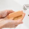 FOMIYES Soft Bristle Nail Brush 2 Pack Bamboo Nail Cleaner for Men Women and Beauty view 2