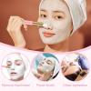 52PCS Lash Shampoo Bottles Brushes Set, 10pcs Foam Pump Dispenser, Lash Cleaning Brush, Eyelash Extension Tube Brush, Instructions Cards, Lash bags, 2pcs Eyelash Stickers for Business Clients (pink) view 3
