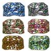 Set of 6 Crystal Butterfly and Flower Hair Holder Barrettes Ponytail Hair Barrettes YY86900-4sBlueGpuSi-5RoseGrnBrn view 1