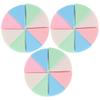 Beavorty 3sets Makeup Sponges Dual-use Cosmetic Puff for Foundation Liquid Powder Application Gentle Portable for Face Eye Makeup view 1