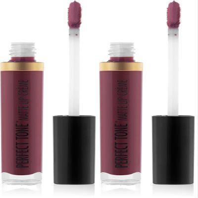 Black Radiance Perfect Tone Matte Liquid Lipstick Lip Crme Bronze Sugar (Pack of 2)
