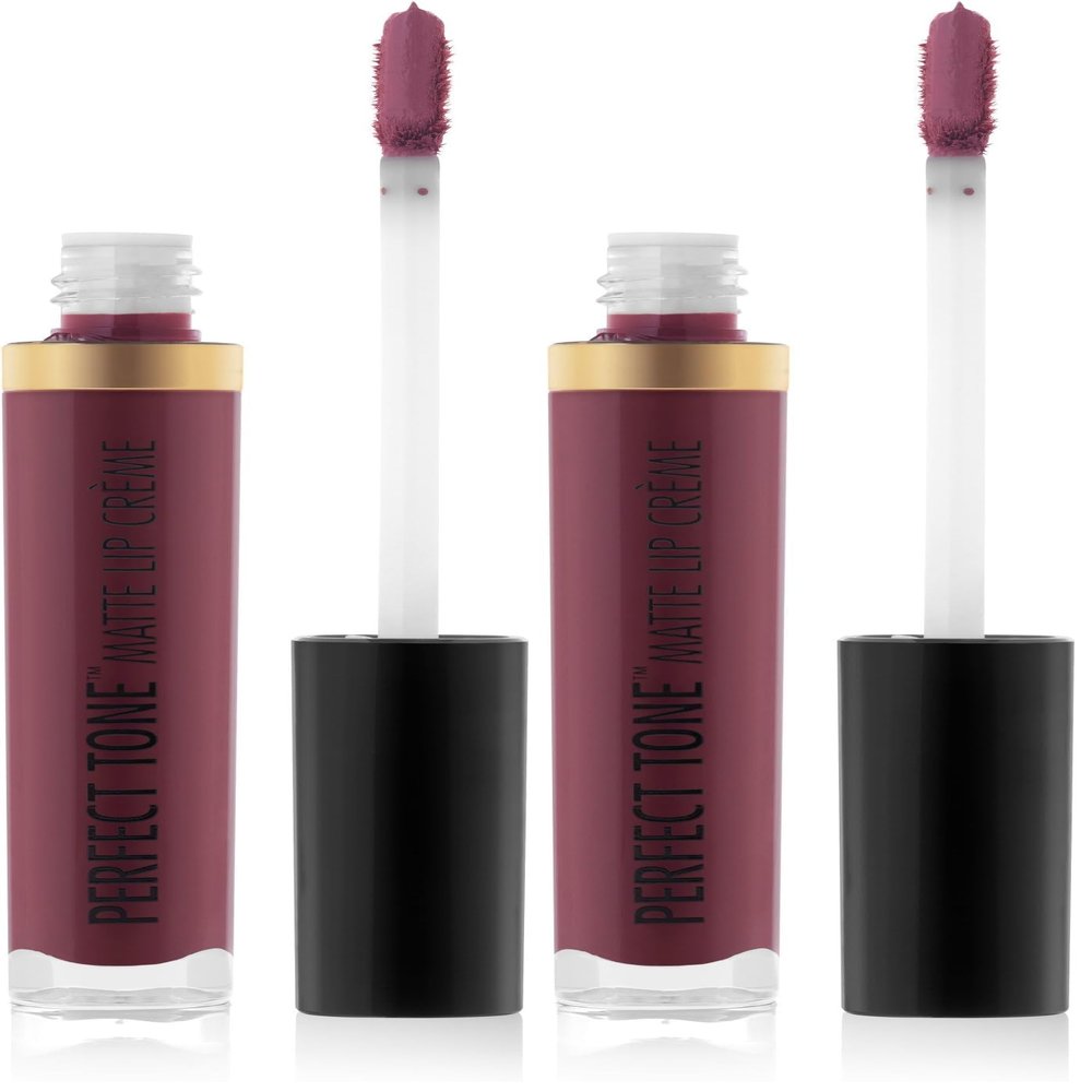Black Radiance Perfect Tone Matte Liquid Lipstick Lip Crme Bronze Sugar (Pack of 2)