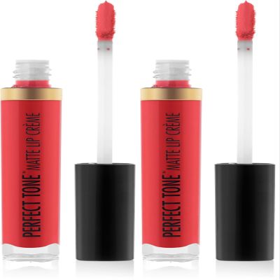Black Radiance Perfect Tone Matte Lip Crme Rogue Red (Pack of 2)