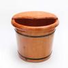 SEVEEZ Footbath,Wooden Foot Basin, Cedar Foot Bath Barrel,Footbath Wooden Foot Washing Tub Thicken Solid Wood Pedicure Barrel,Pedicure Bowl Spa Massage Foot Spa Bath Massager view 3