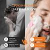VWMYQ Silicone Face Scrubber for Men, Gentle Exfoliator Pad & Massager, Facial Cleansing Brush Silicone Face Wash Brush Removes Dead & Dry SkinPink view 4
