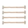 4pcs Face Bands with Clip, Women Adjustable Elastic Face Lifting Strap Patch for Hair White view 1
